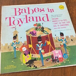 Babes in Toyland vinyl LP Golden record 1970s children's musical Victor Herbert